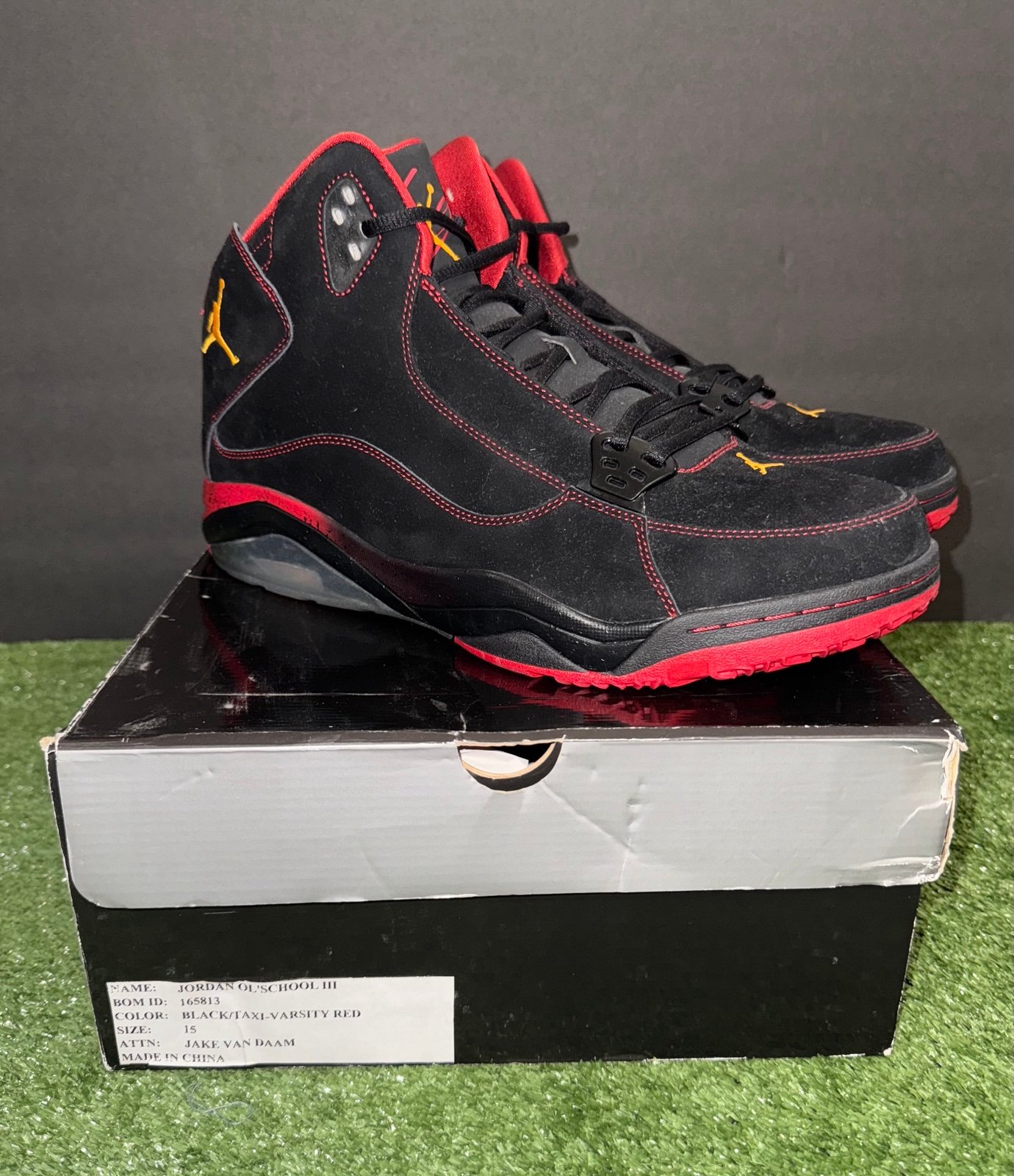 Jordan Ol'School 3 Player Exclusives for Q-RICH Quentin Richardson Miami Heat 15