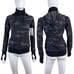 Athleta Womens Size XXS Black Camo Triumph Full Zip Cotton Hoodie NEW Jacket