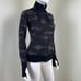 Athleta Womens Size XXS Black Camo Triumph Full Zip Cotton Hoodie NEW Jacket