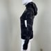 Athleta Womens Size XXS Black Camo Triumph Full Zip Cotton Hoodie NEW Jacket