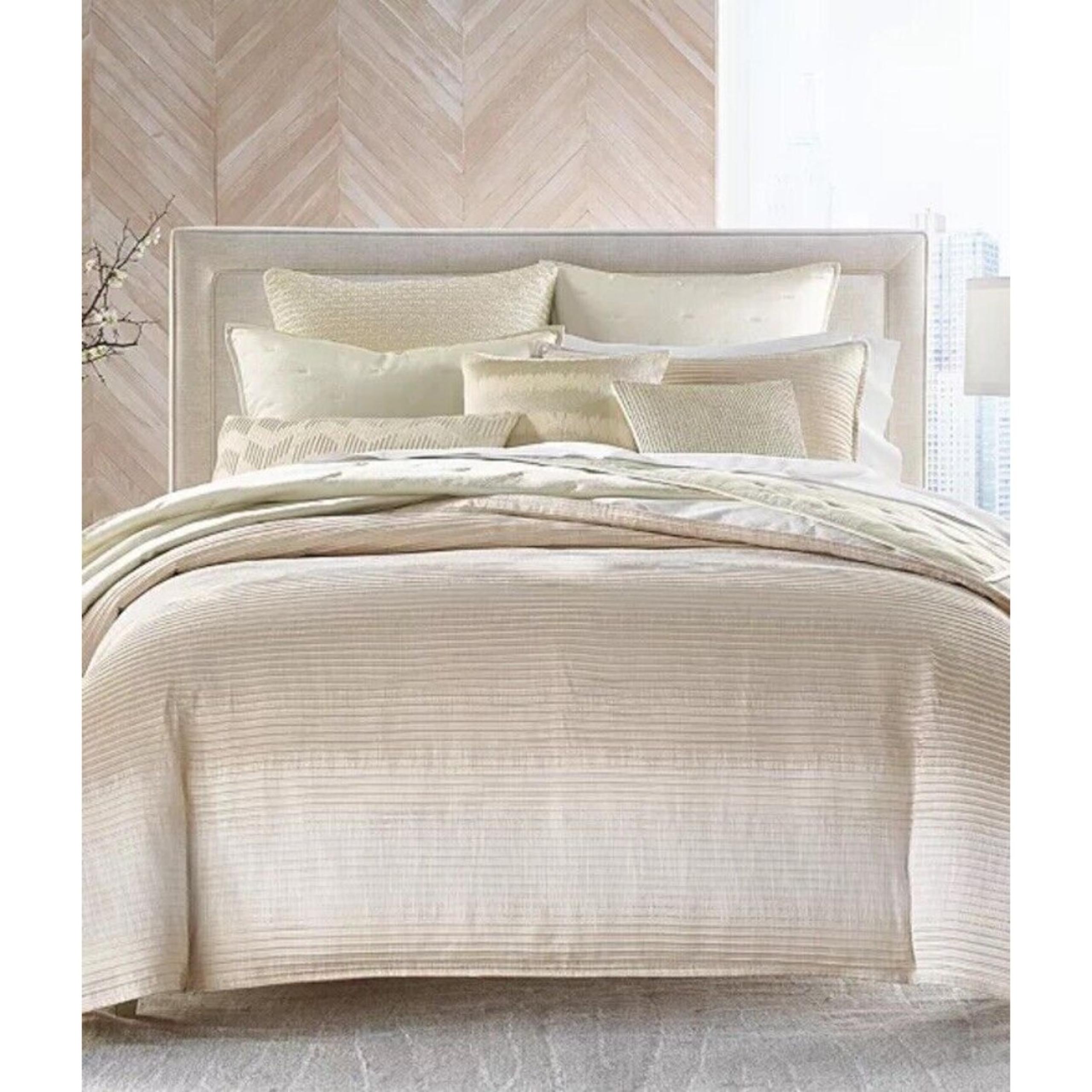 Hotel Collection Ikat Stripe Full/Queen Duvet Cover