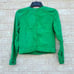 Michael Stars Linen Cropped Moto Jacket Size XS