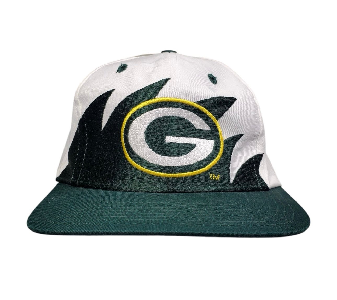 Vintage Green Bay Packers Sharktooth hat