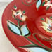 Southern Living Gail Pittman RED BOUNTIFUL Yellow Floral Large 15 Serving Bowl
