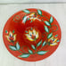 Southern Living Gail Pittman RED BOUNTIFUL Yellow Floral Large 15 Serving Bowl