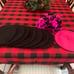 FRENCH BERET BUNDLE OF 8 WITH PINK/ BLACK BOA