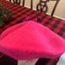 FRENCH BERET BUNDLE OF 8 WITH PINK/ BLACK BOA