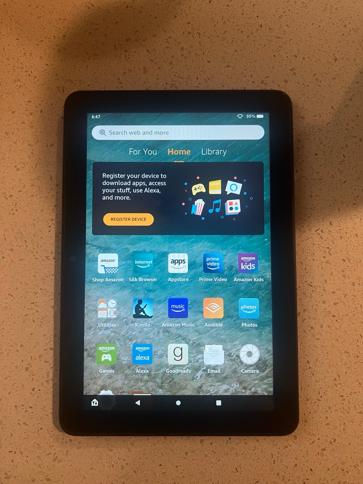 Amazon fire tablet HD 8 (10th generation)