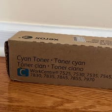 xerox cyan toner 006r01512 new in box blue