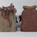 Bookends Western Style Horse With Foal Colt Saddle Heavy Resin Wood Look