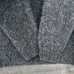 Wool Fair Isle Vintage Cable Knit Gray Winter Sweater Women’s Medium