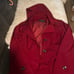 Red Liz Claiborne Rain Jacket
