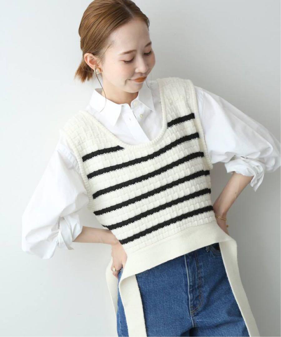 Excellent Condition♡ SLOBE IENA【RITTO /リット】 Striped Bustier