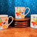 (3) Villeroy & Boch Wonderful World Ipanema Porcelain Tea/Coffee Cups