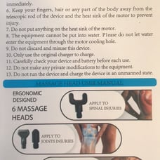 Massage gun for recovery and for relaxing
