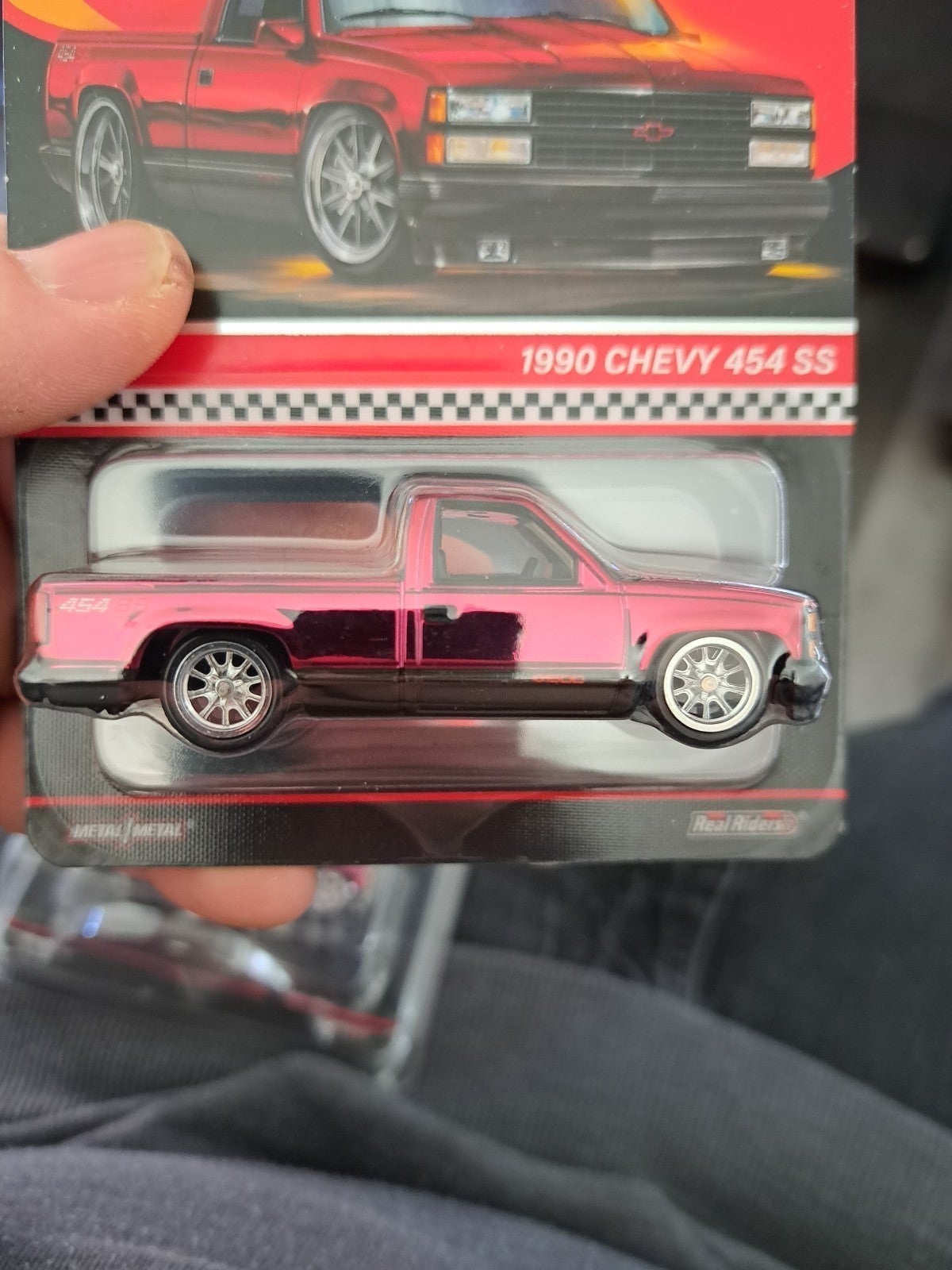 2023 Hot Wheels RLC 90 CHEVY 454 SS BLOOD RED AND BLACK! IN HAND! SHIPS TODAY!