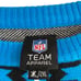 NWT NFL Carolina Panthers Blue Black Argyle Logo Ugly Christmas Sweater Size 2XL