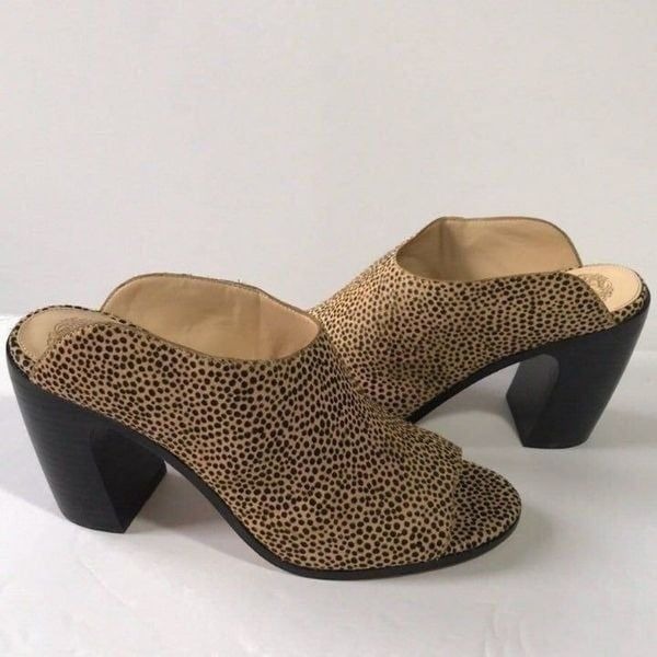 Vince Camuto Mesella Peep-Toe Mules