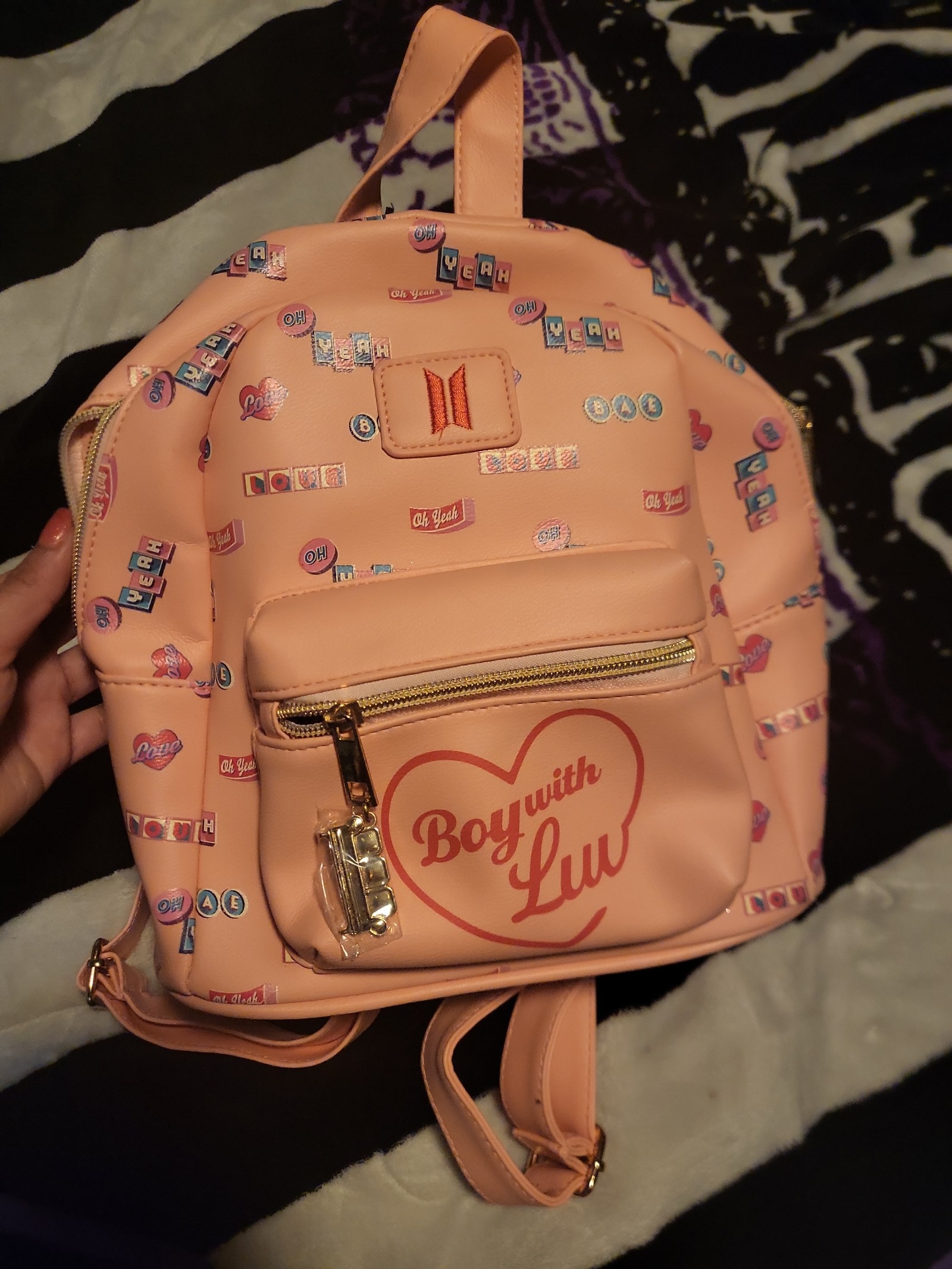 BTS mini backpack