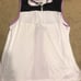 Callaway white purple black golf shirt
