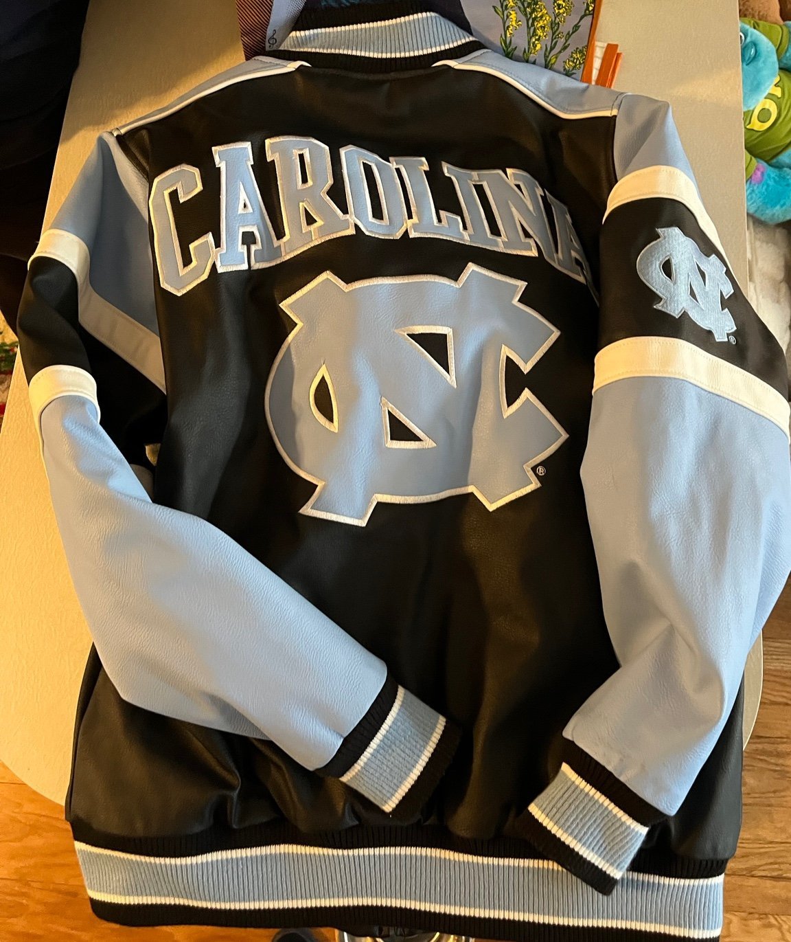 Vintage leather North Carolina Jacket