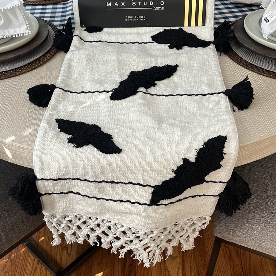 Max Studio Bats Table Runner