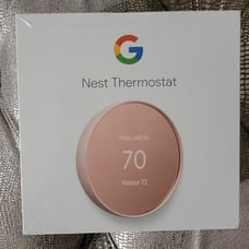 Google Nest Thermostat Color Sand