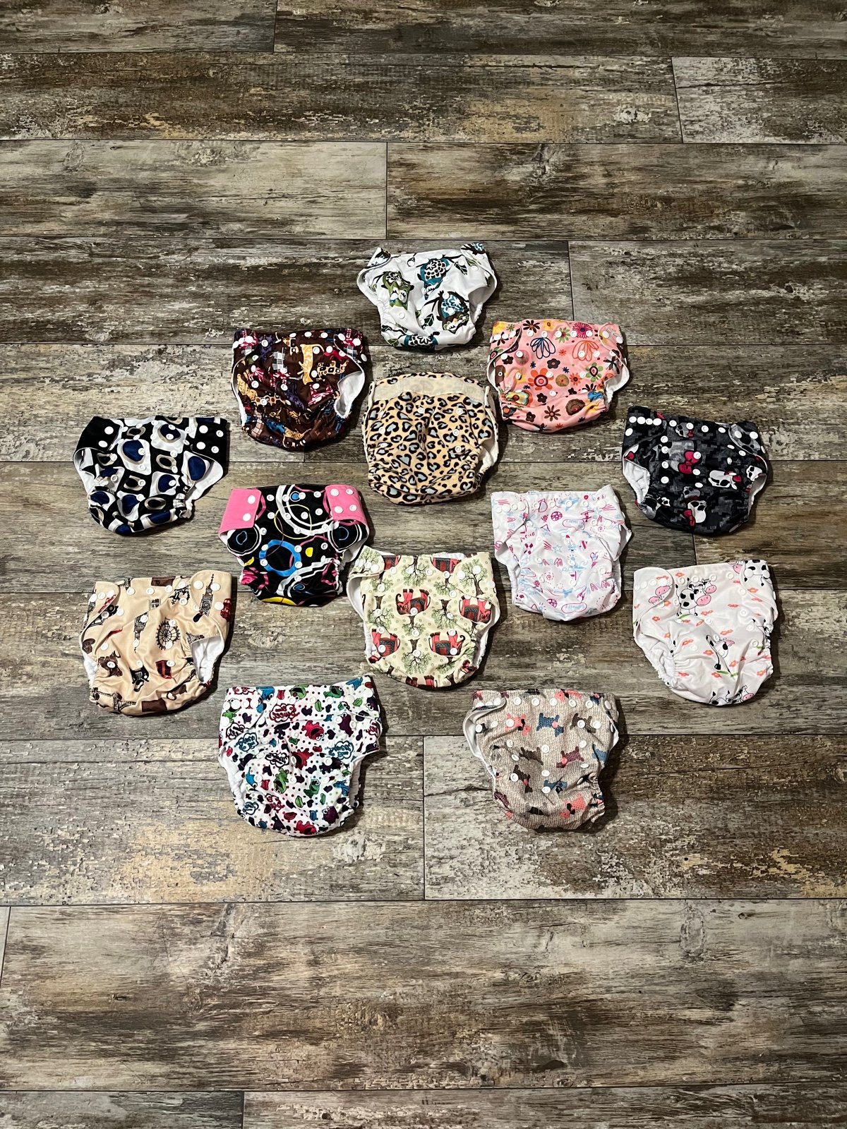 Huge Lot of Cloth Pocket Diapers (no inserts)