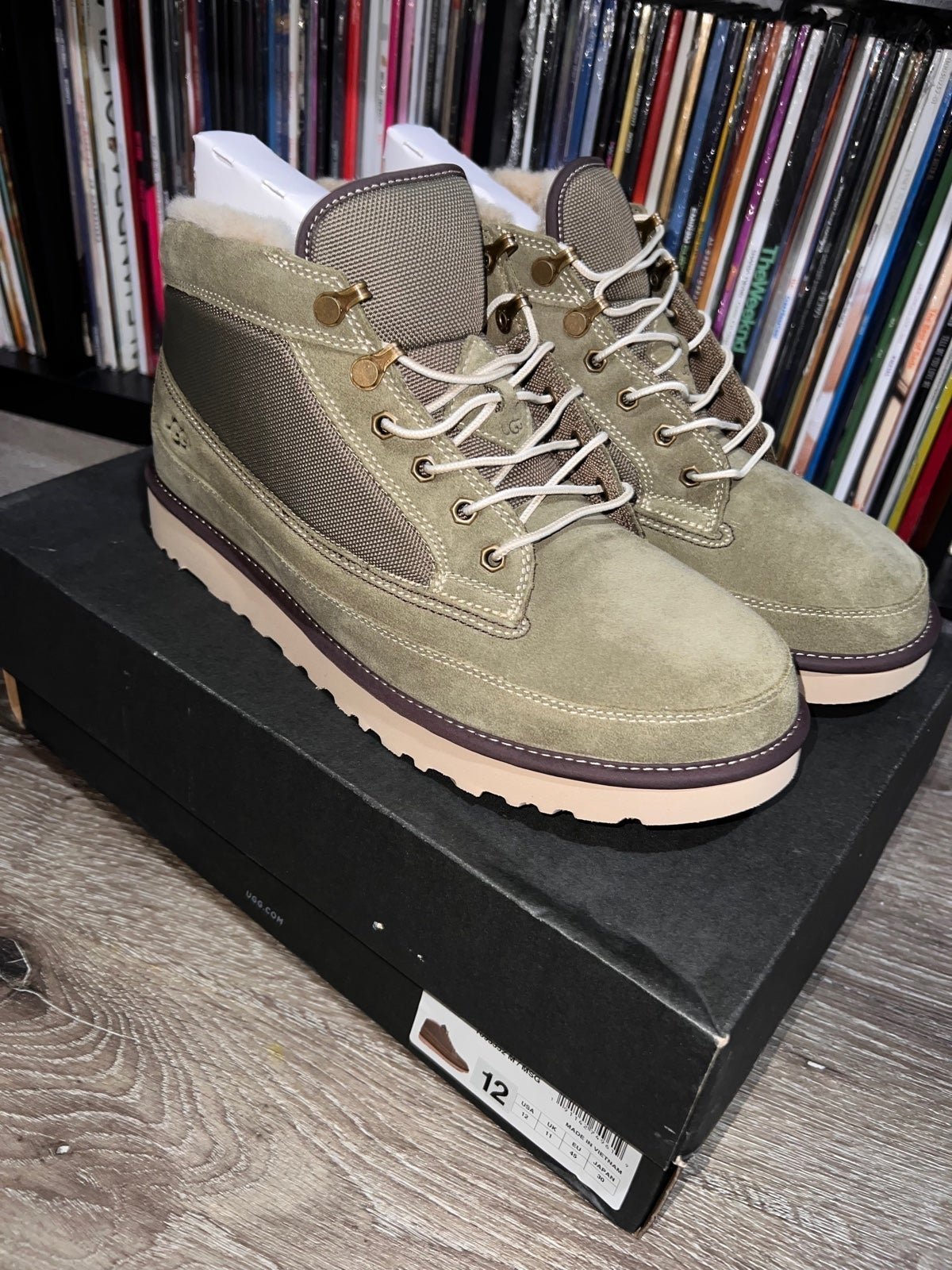 UGG HI HIGHLAND FIELD BOOT SIZE 12 NIB (READY TO SHIP)