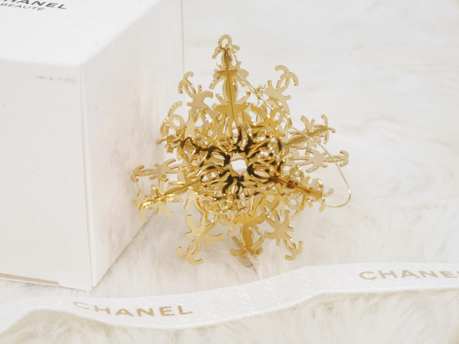 Chanel 2024 Christmas Metal Ornament (Limited Edition)