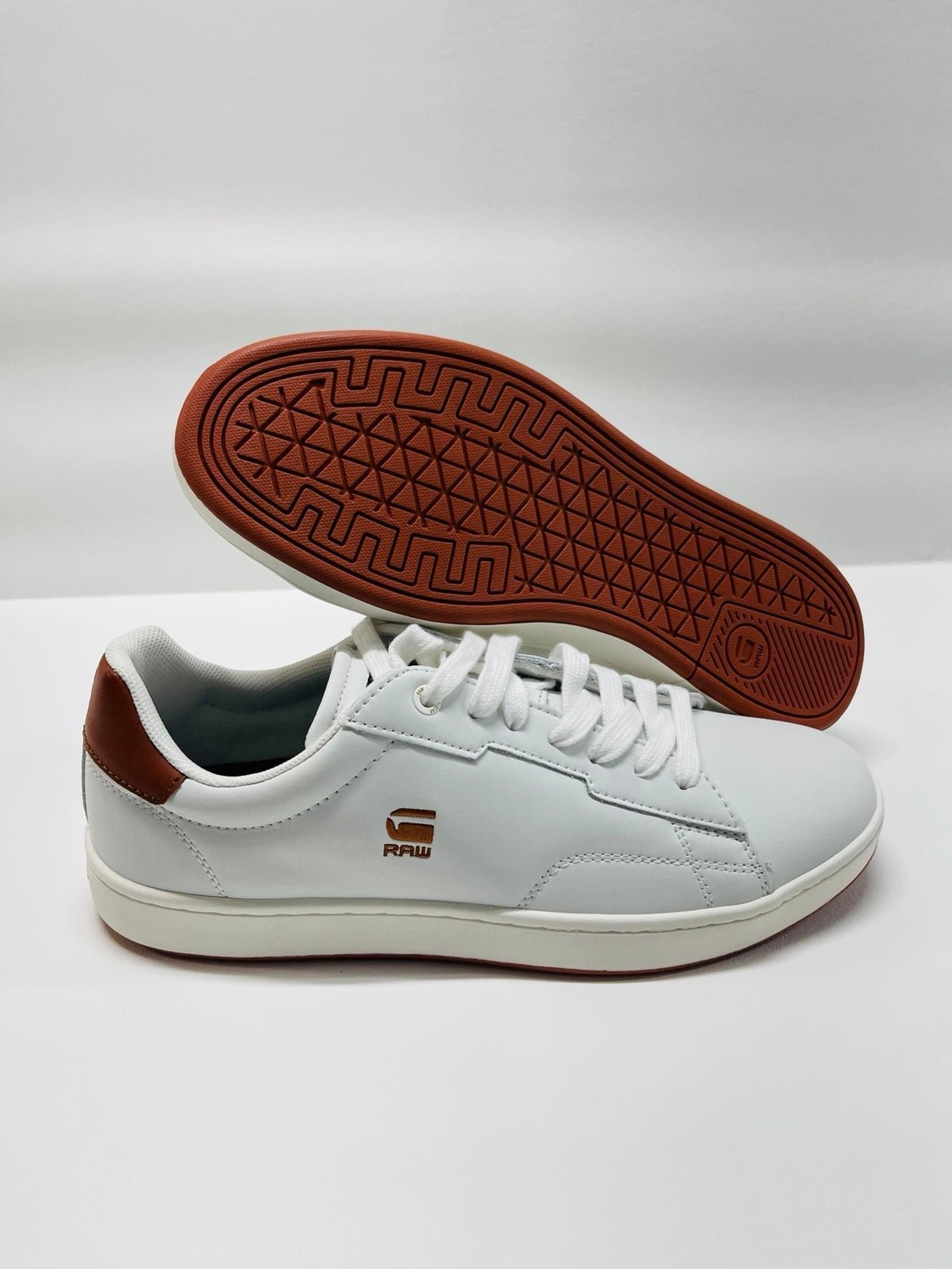 G-star Raw Cadet Pop Sneakers White/Orange Men’s Size 10