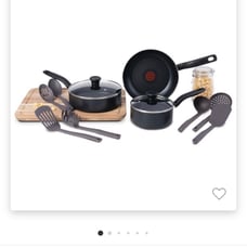 New T-Fal pan simply cook non stick 12 pc set