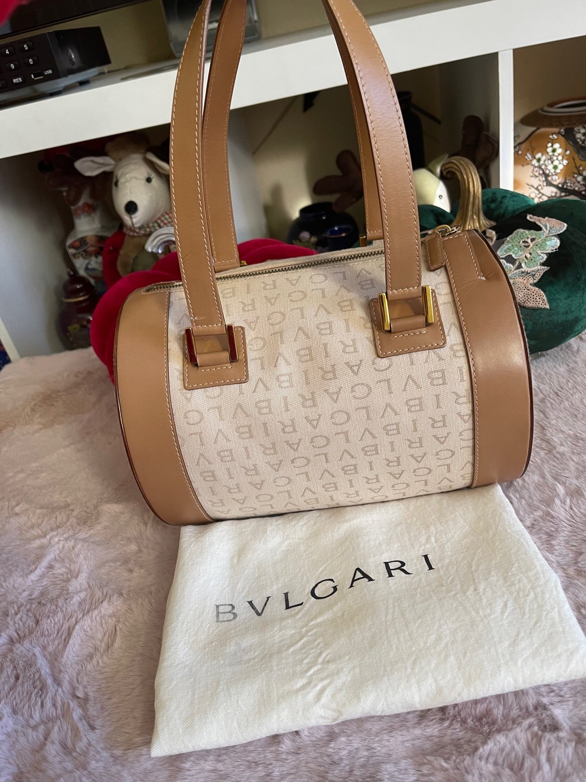 BULGARI MONO PAPILLON TYPE HANDBAG