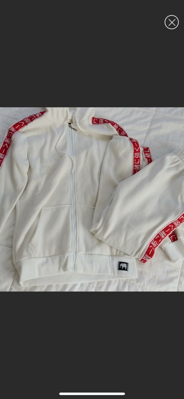 Hoodie jacket and joggers set