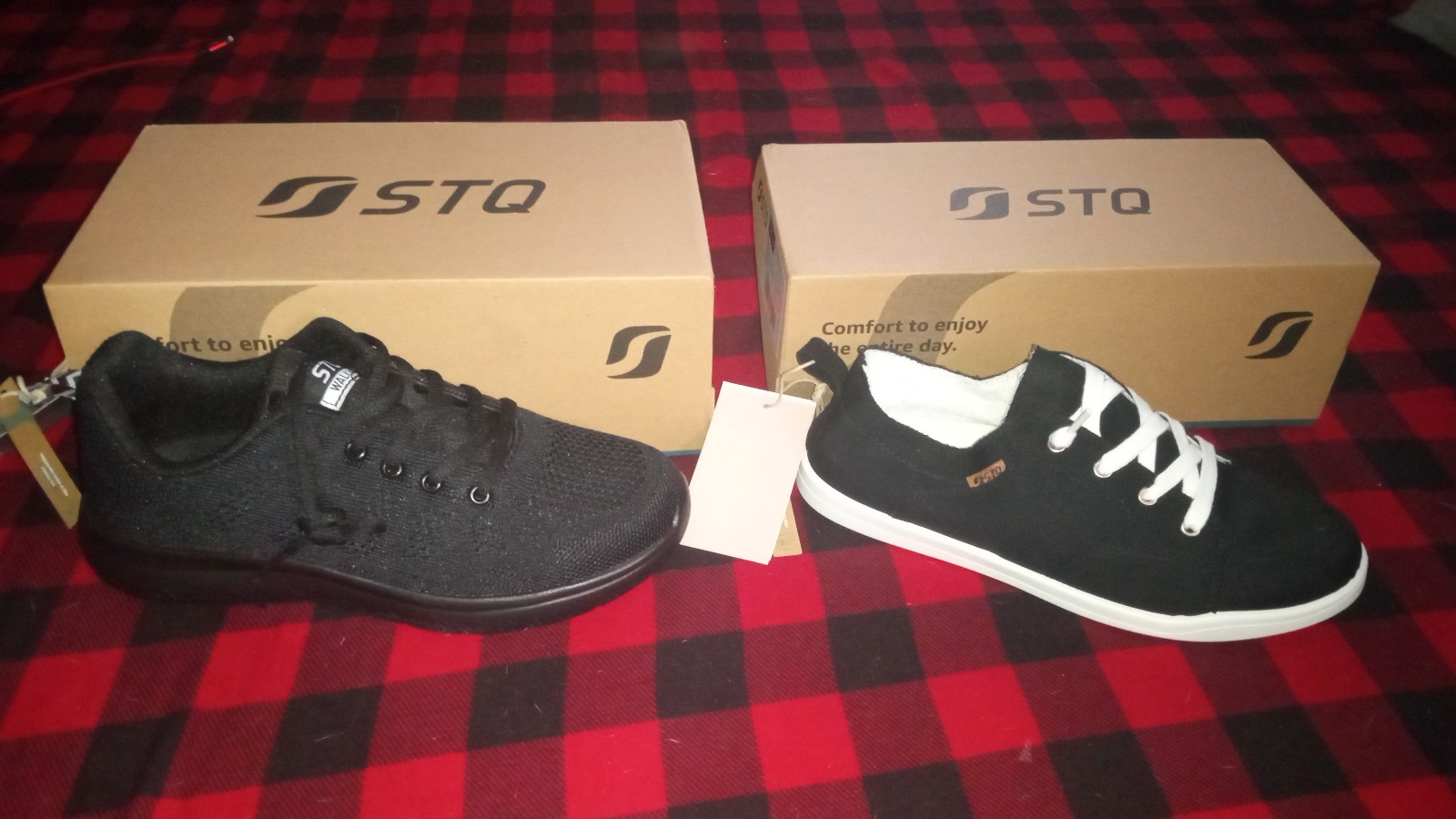Two new pairs of STQ shoes