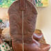 Vintage Acme Cowboy Boots Womens Brown Leather Rodeo Western USA Sz 6C