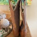 Vintage Acme Cowboy Boots Womens Brown Leather Rodeo Western USA Sz 6C