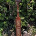 Hand carved wooden 'Take A Leaky' decorative boat paddle wall hanging from Bali