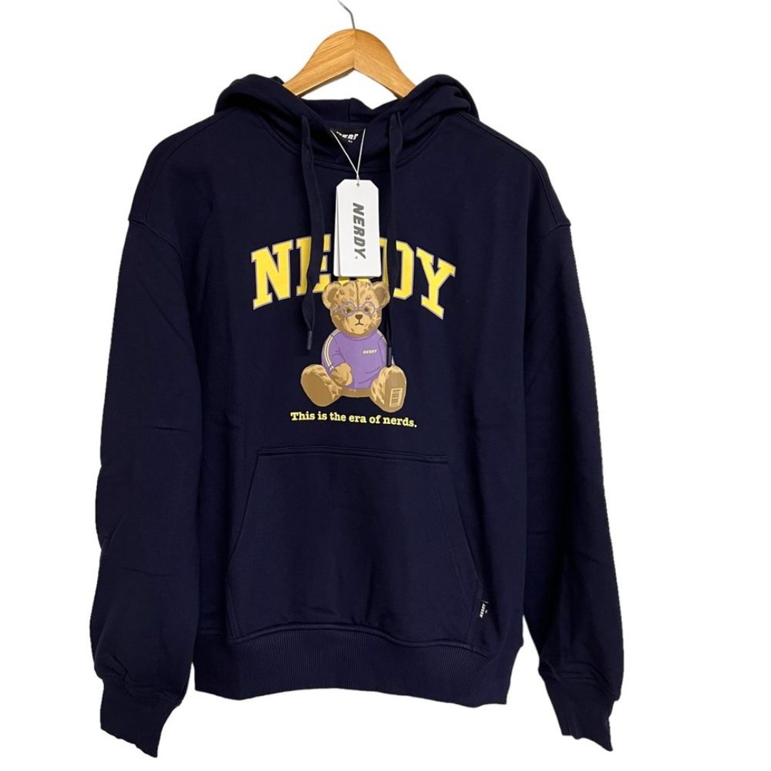 [ NERDY ]★23SS★CLEVER NEDDY PULLOVER HOODIE New Nerdy Clever Neddy Pull Over Hoodie Sweater