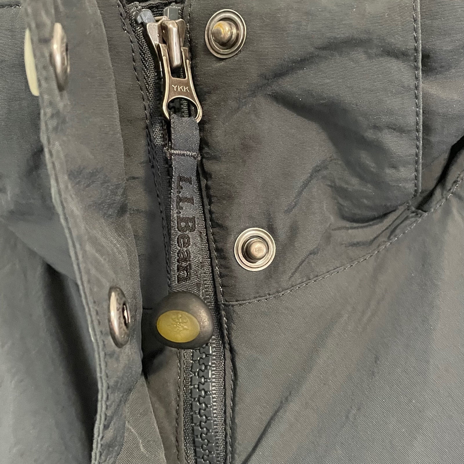 LL Bean Puffer Black on sale Jacket