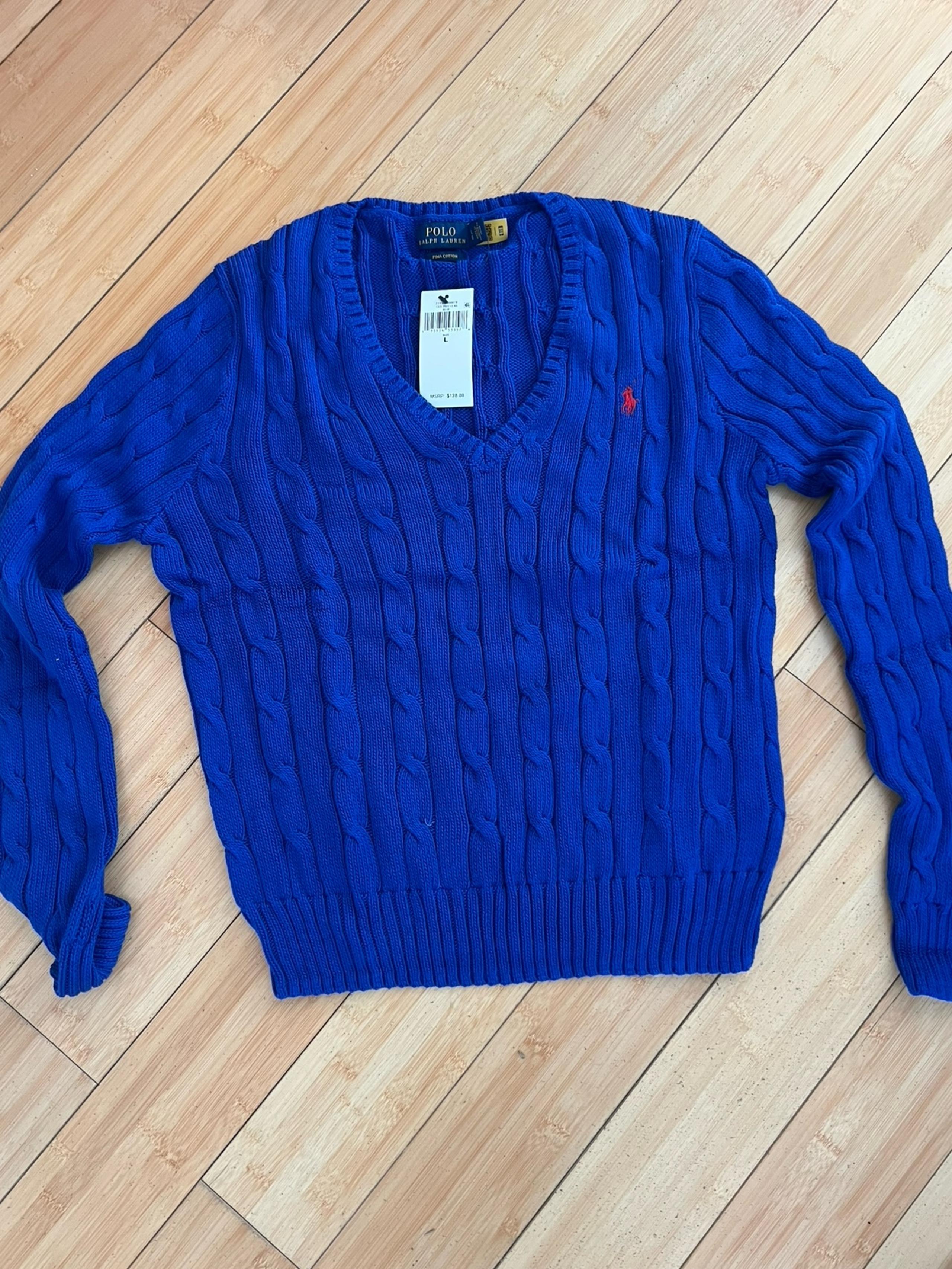 Polo Ralph Lauren Pima cotton sweater size L