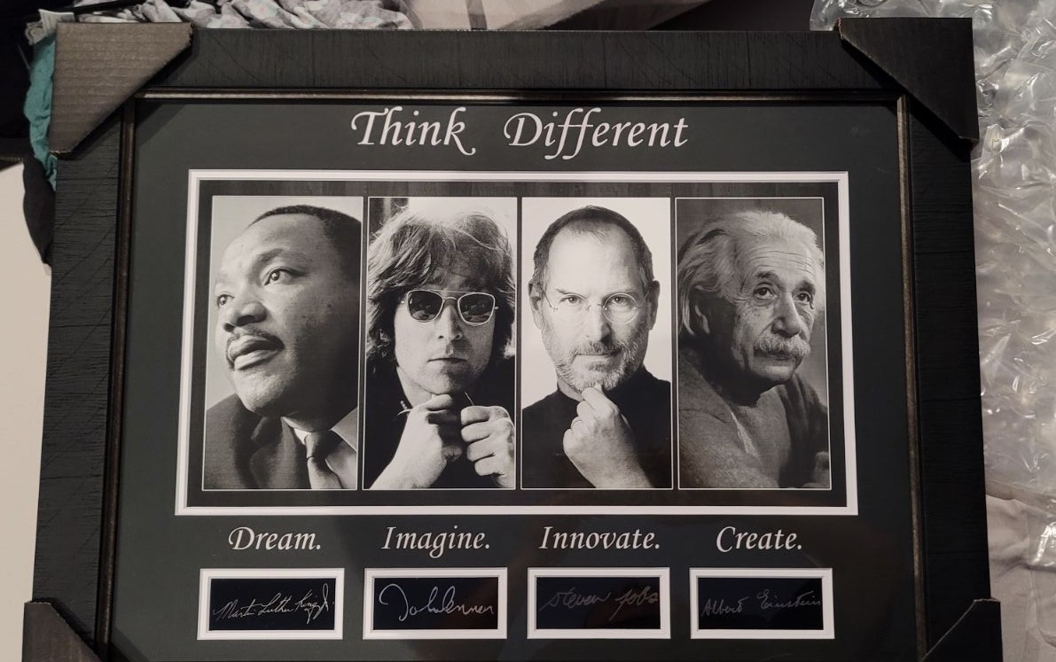 Think Different frame
