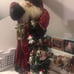 Vintage Father Christmas w/ Dalmatian