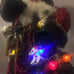 Vintage Father Christmas w/ Dalmatian