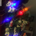 Vintage Father Christmas w/ Dalmatian