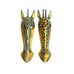JUNGLE ZEBRA GIRAFFE TRIBAL WALL MASK
