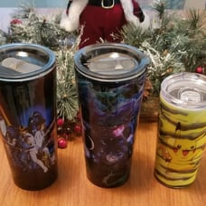 Customizable metal tumblers