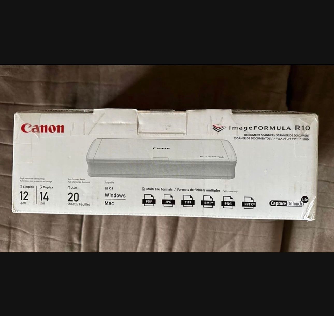 Canon scanner