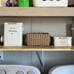 Small Wicker Baskets for Organizing, Recycled Paper Rope Storage Bin