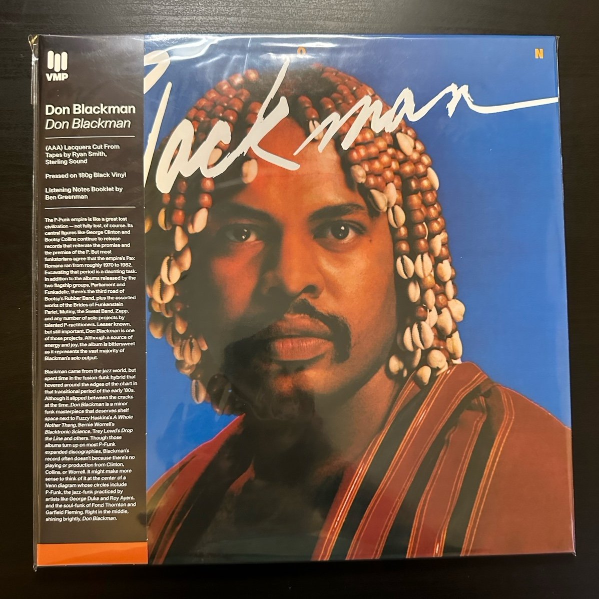 NEW! Don Blackman - Don Blackman VMP Black Vinyl LP